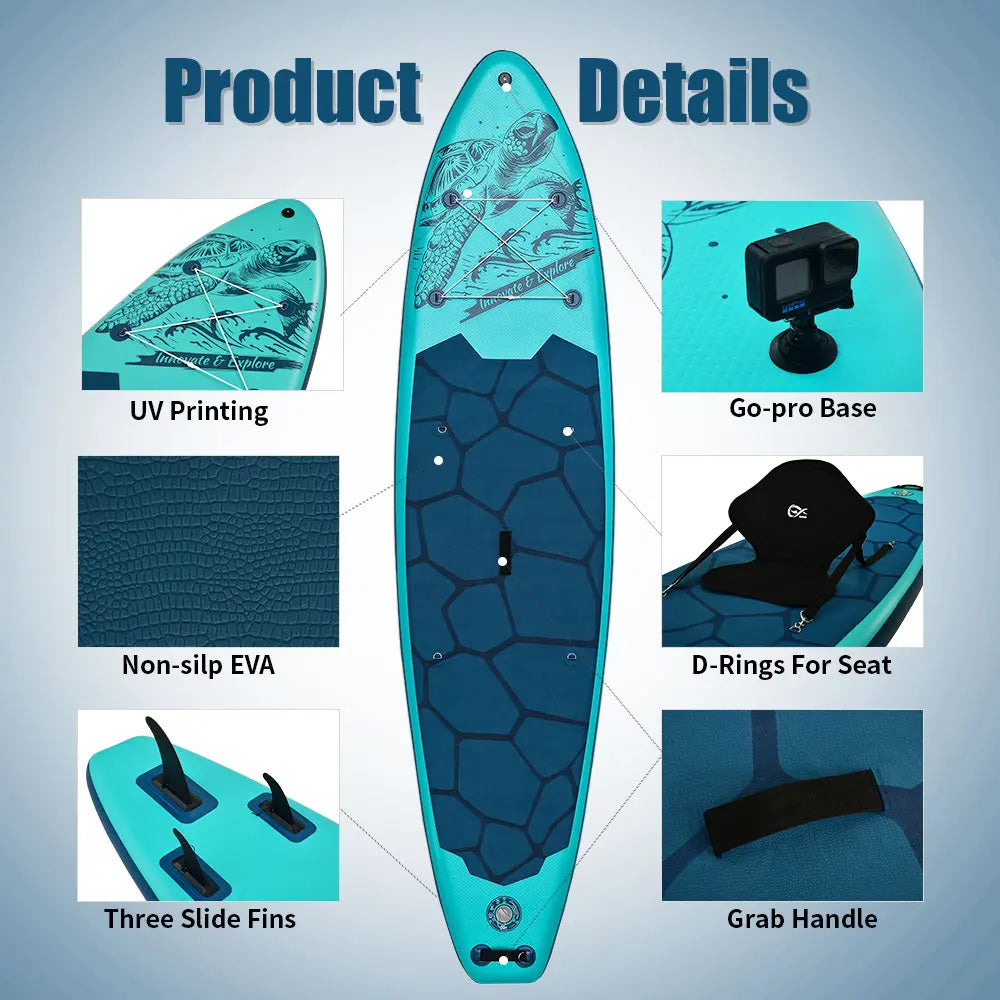 Stand Up Paddle Board Paddleboard Surfboard Surf Sup Board Non-Slip Water Sport ISUP Paddleboard