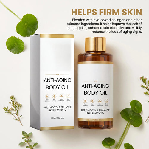 Aceite Corporal Hidratante con Colágeno y Centella Asiática, 100 ml