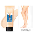 116ml Leg Makeup Waterproof Long Lasting Body Foundation Even Skin Tone Medium Bronze Tanning Cream Anti-Transfer