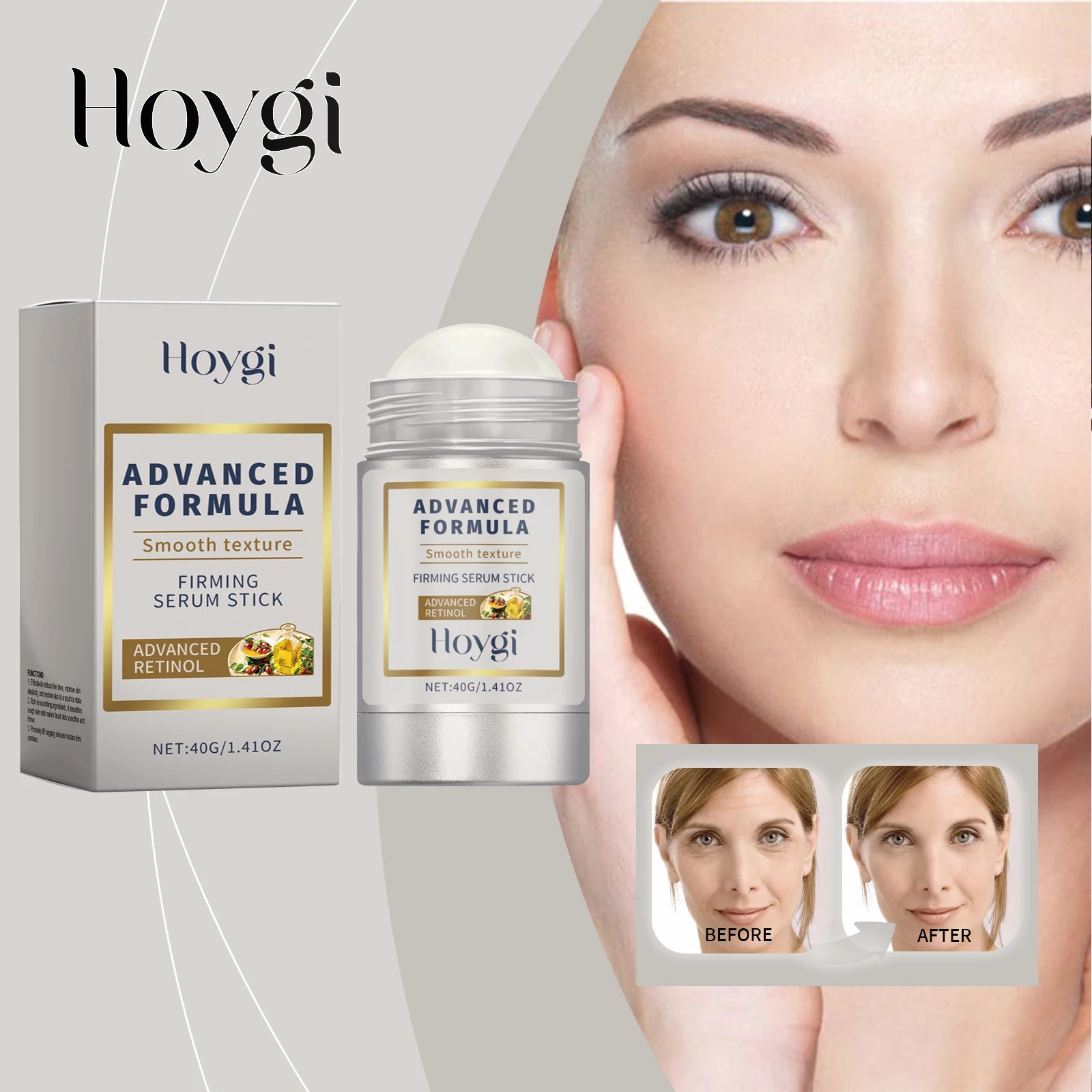 Hoygi 40g Retinol Renewal Solid Serum For Face Neck