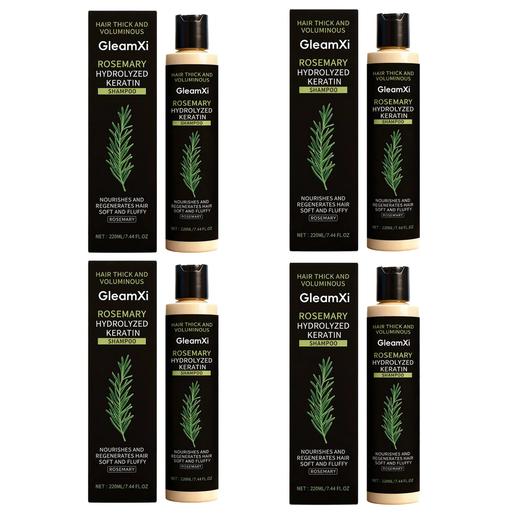 Champú Voluminizador de Romero y Queratina, Nutritivo y Reparador, 220 ml