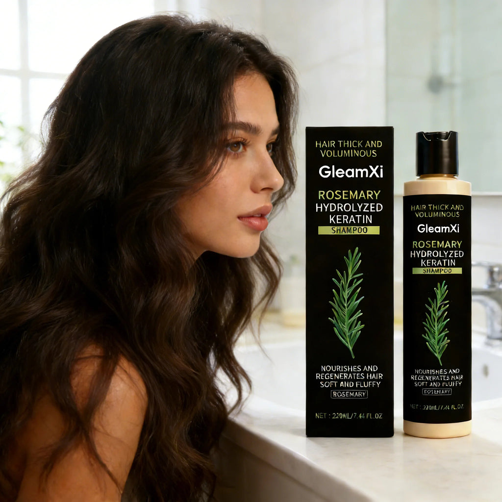 Champú Voluminizador de Romero y Queratina, Nutritivo y Reparador, 220 ml
