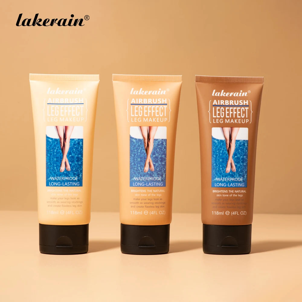 116ml Leg Makeup Waterproof Long Lasting Body Foundation Even Skin Tone Medium Bronze Tanning Cream Anti-Transfer