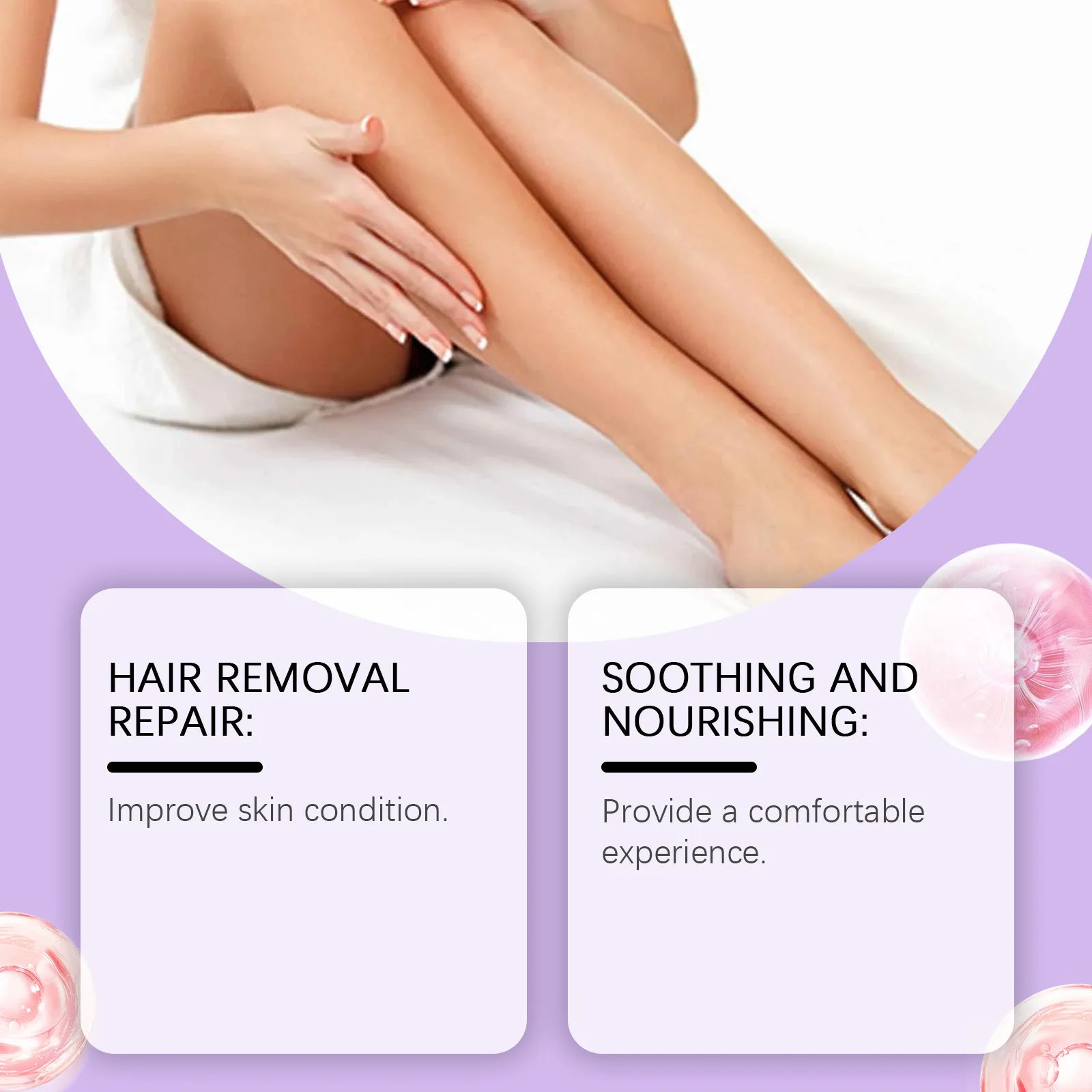 Oil for Hair Removal Prevent Hair Growth Products Remove Hair Inhibitor for Moisturizing Body Oil 60ml