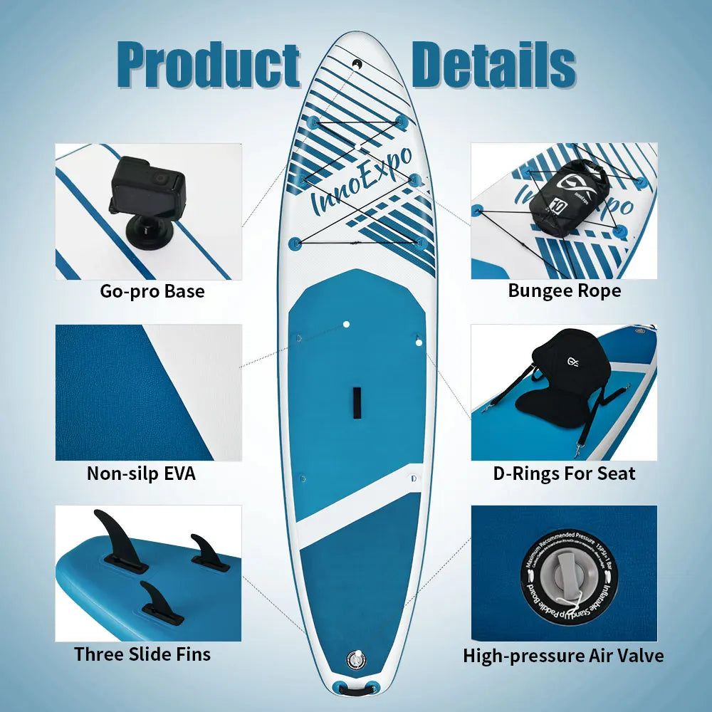 Stand Up Paddle Board Paddleboard Surfboard Surf Sup Board Non-Slip Water Sport ISUP Paddleboard