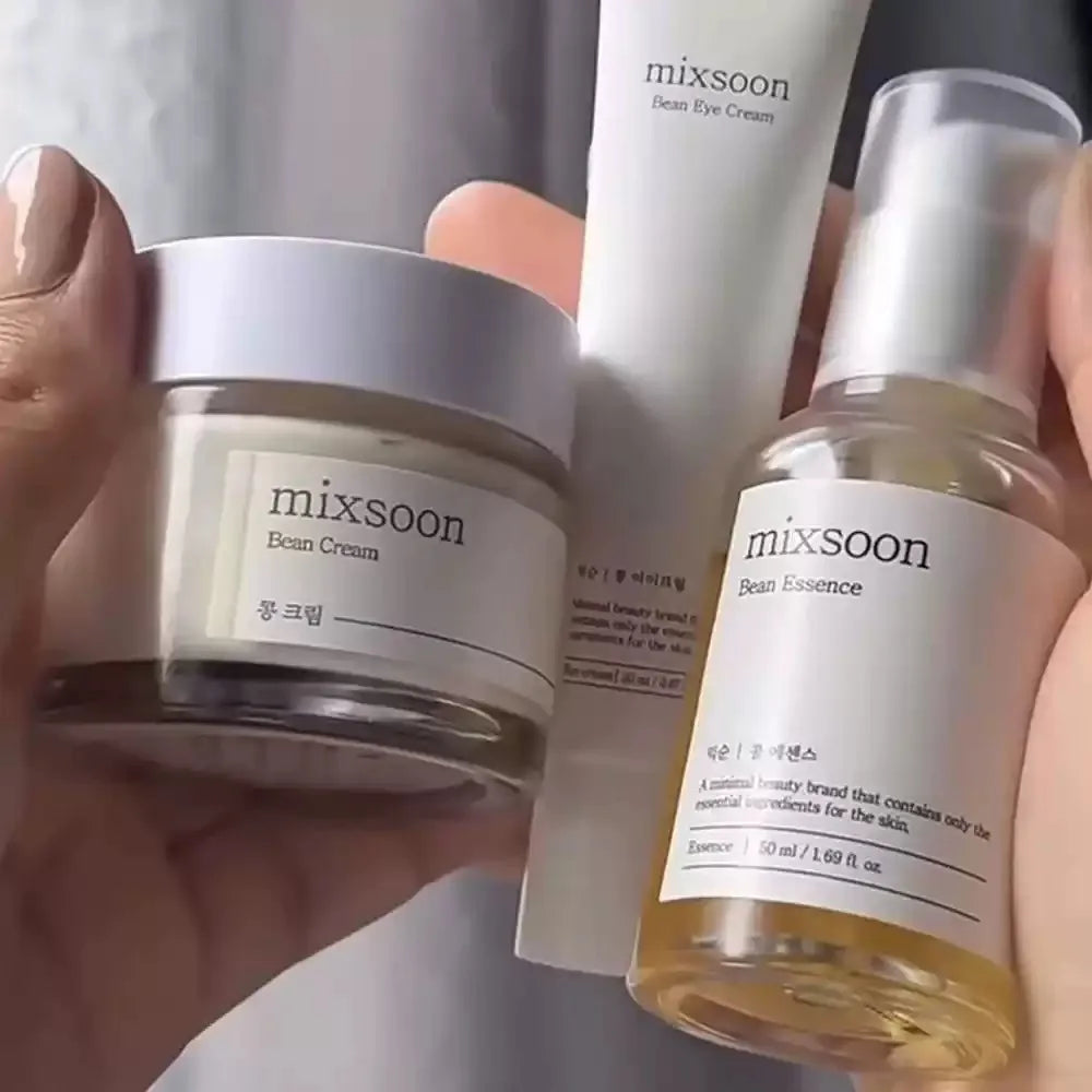 Set Coreano de Cuidado Facial Mixsoon, Hidratante y Nutritivo