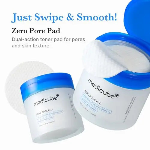 Medicube Zero Pore Pad 2.0, 70 Discos Exfoliantes Faciales