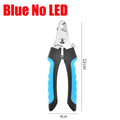 LED Light Cat Dog Nail Clipper Tool Scissors Nail Toeclaw Cutter Scissors Pet Supply