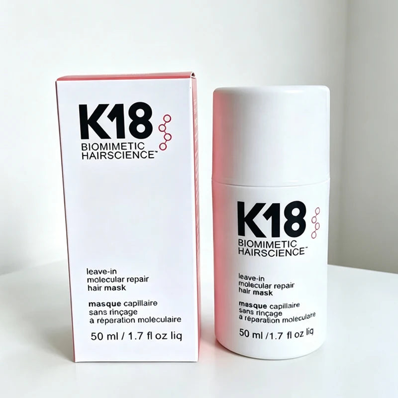 Mascarilla Capilar K18 de Reparación Molecular sin Aclarado