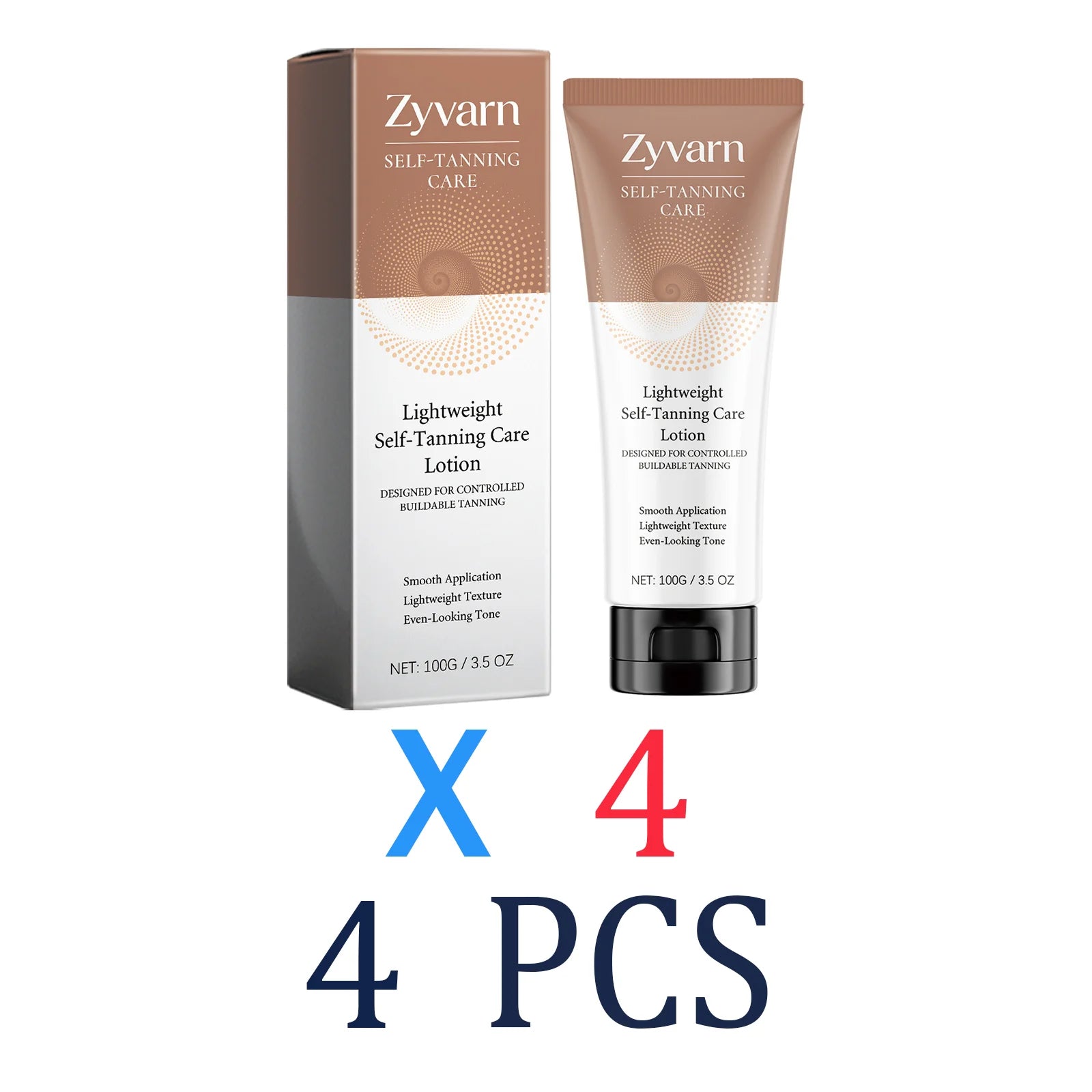 Self Tanner Lotion Natural Glow Sun Kissed Bronzer Buildable Color Streak Free Hydrating Cream Fast Dry Body Tan Fades Evenly