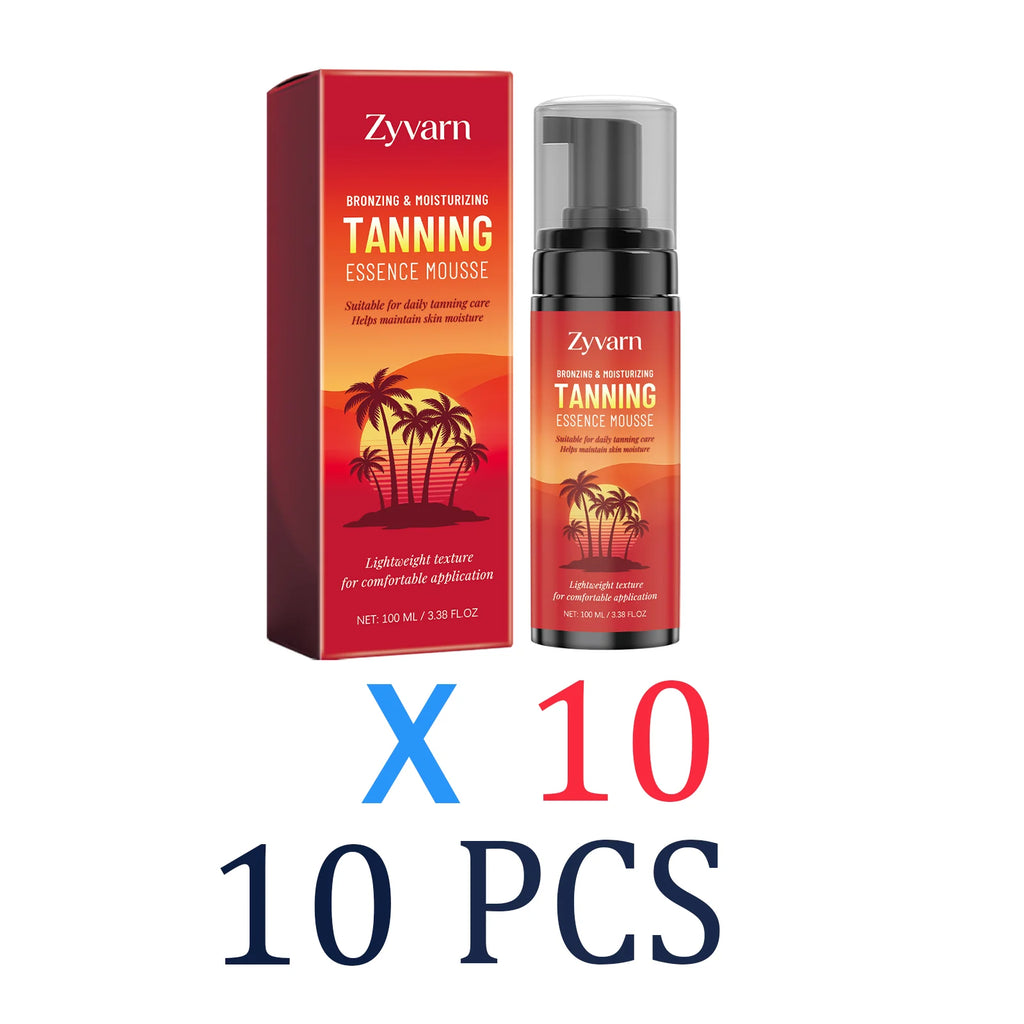 Mousse Natural Glow Sun Kissed Body Care Streak Free Long Lasting Hydrating Streak-Free Soft fluffy Booster 100ml