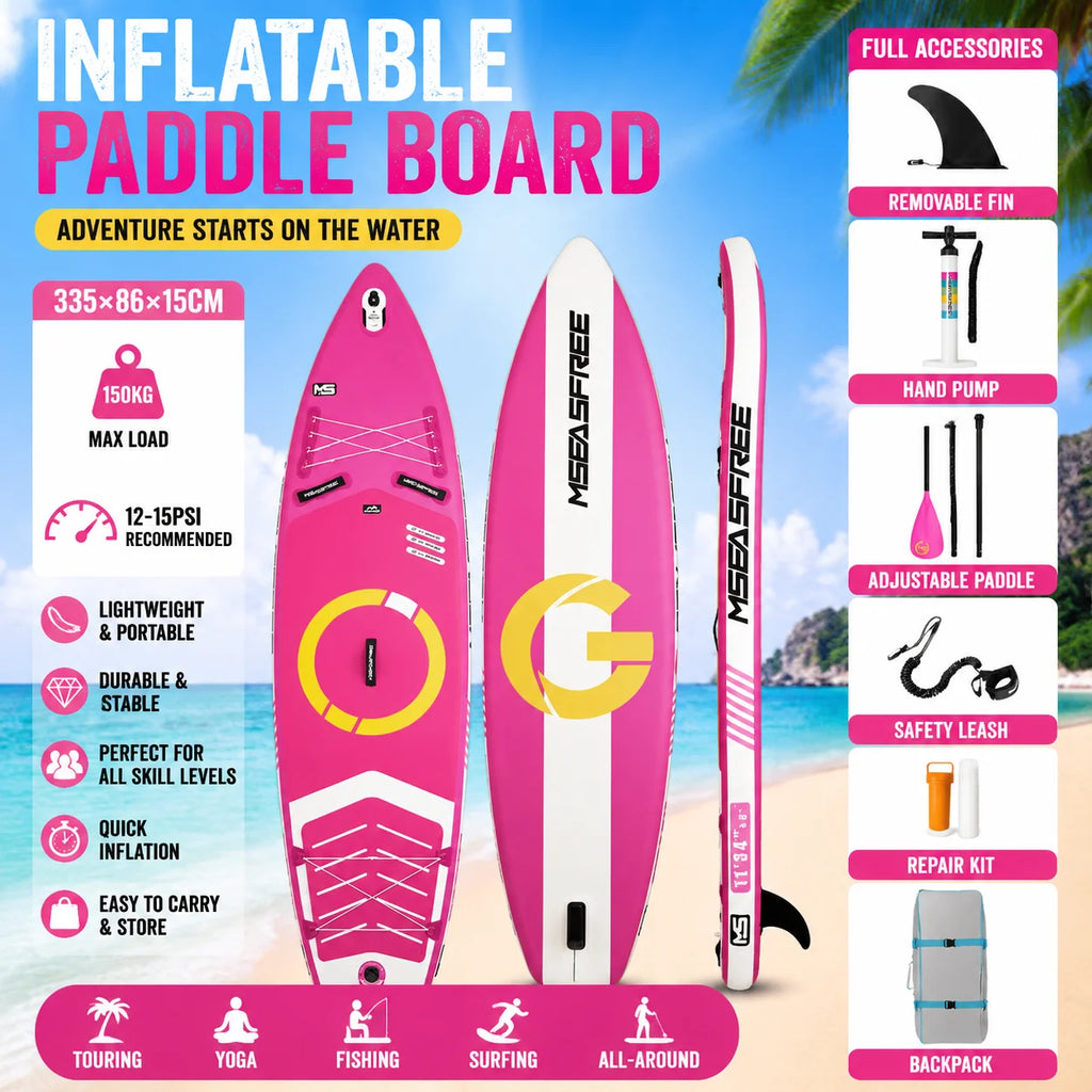 Inflatable Paddle Board/SUP Board/Water Sports Board With Anti-slip Surface