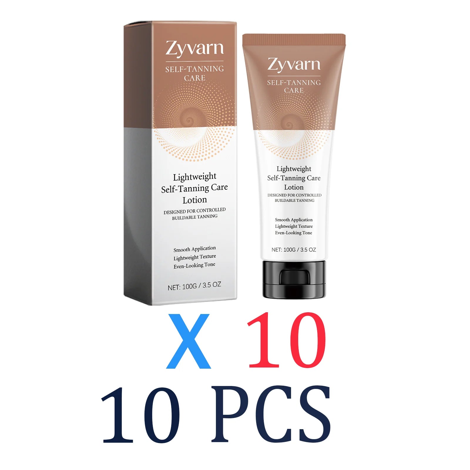 Self Tanner Lotion Natural Glow Sun Kissed Bronzer Buildable Color Streak Free Hydrating Cream Fast Dry Body Tan Fades Evenly