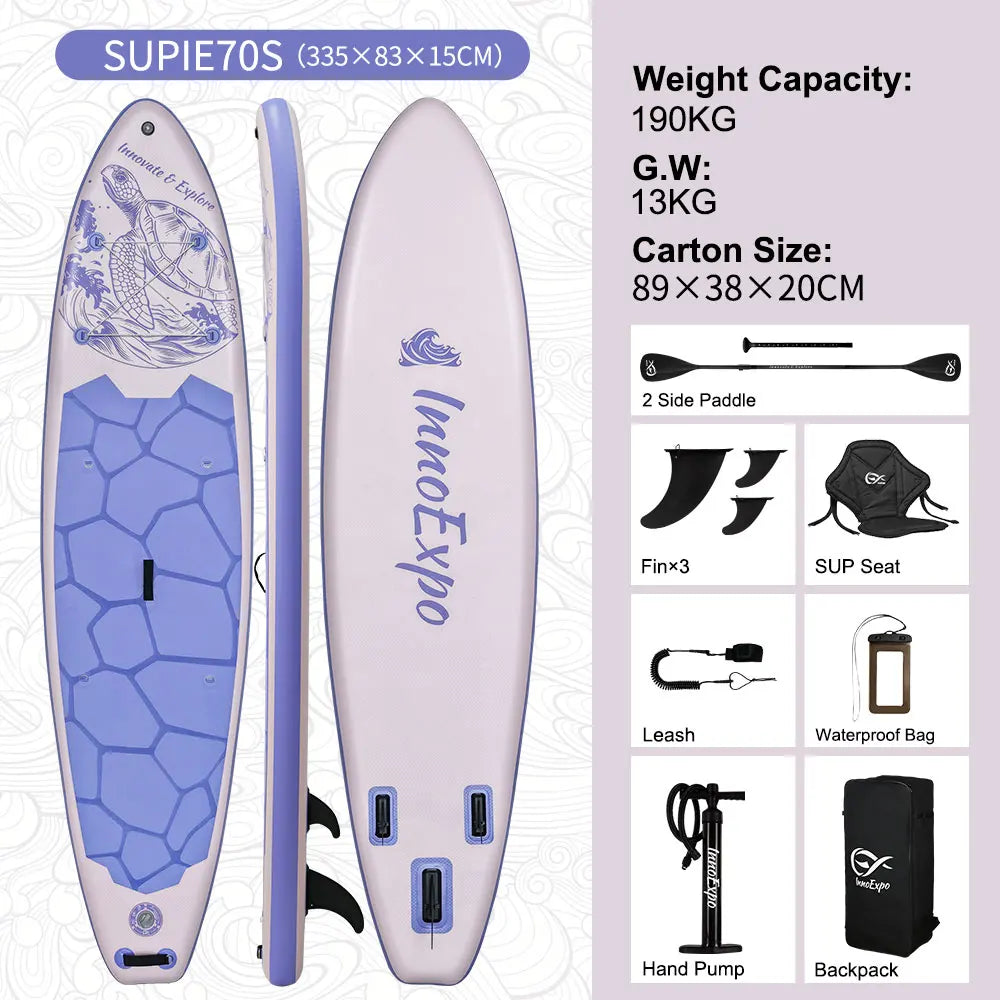 Stand Up Paddle Board Paddleboard Surfboard Surf Sup Board Non-Slip Water Sport ISUP Paddleboard