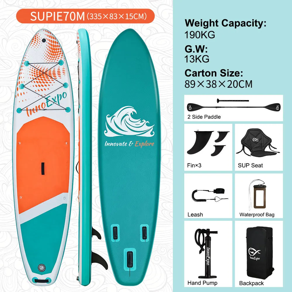 Stand Up Paddle Board Paddleboard Surfboard Surf Sup Board Non-Slip Water Sport ISUP Paddleboard
