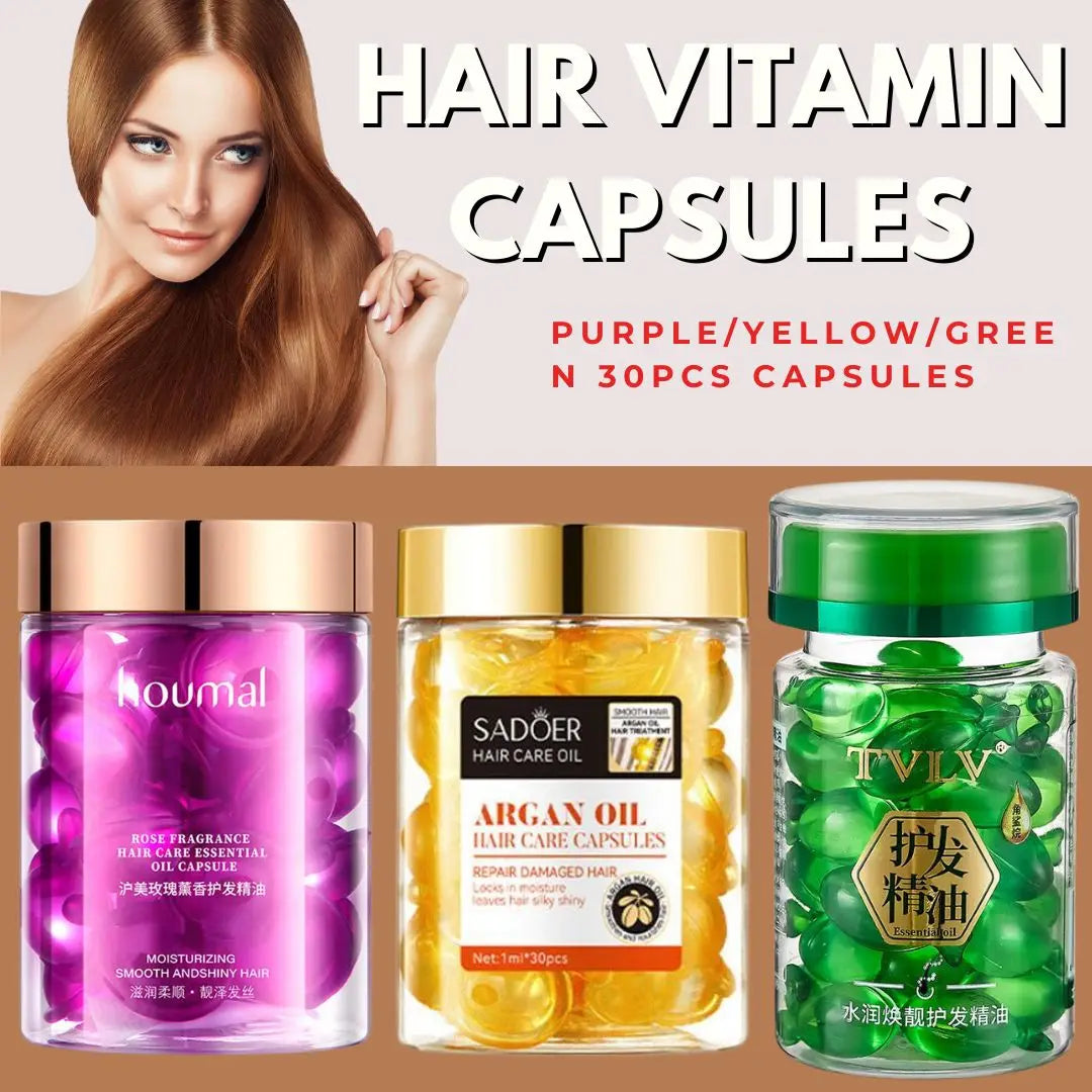 Capsule Rose Fragrance/Argan Oil Repairs Damaged Hair