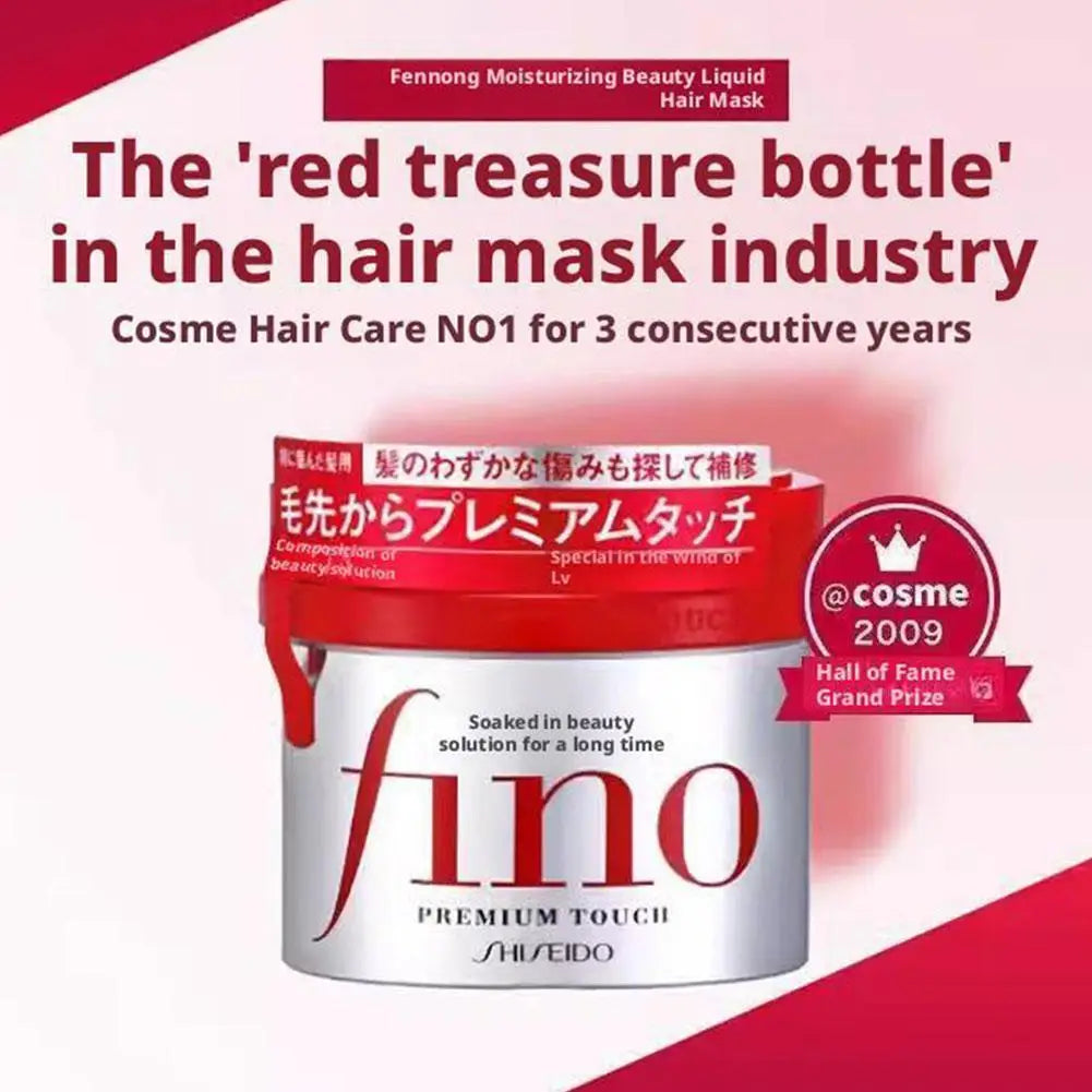 Japanese Fino Moisturizing Shampoo Conditioner Hair Care Anti-Dandruff,Oil Control,Volume Fluffy Improve Frizz Repair Split Ends