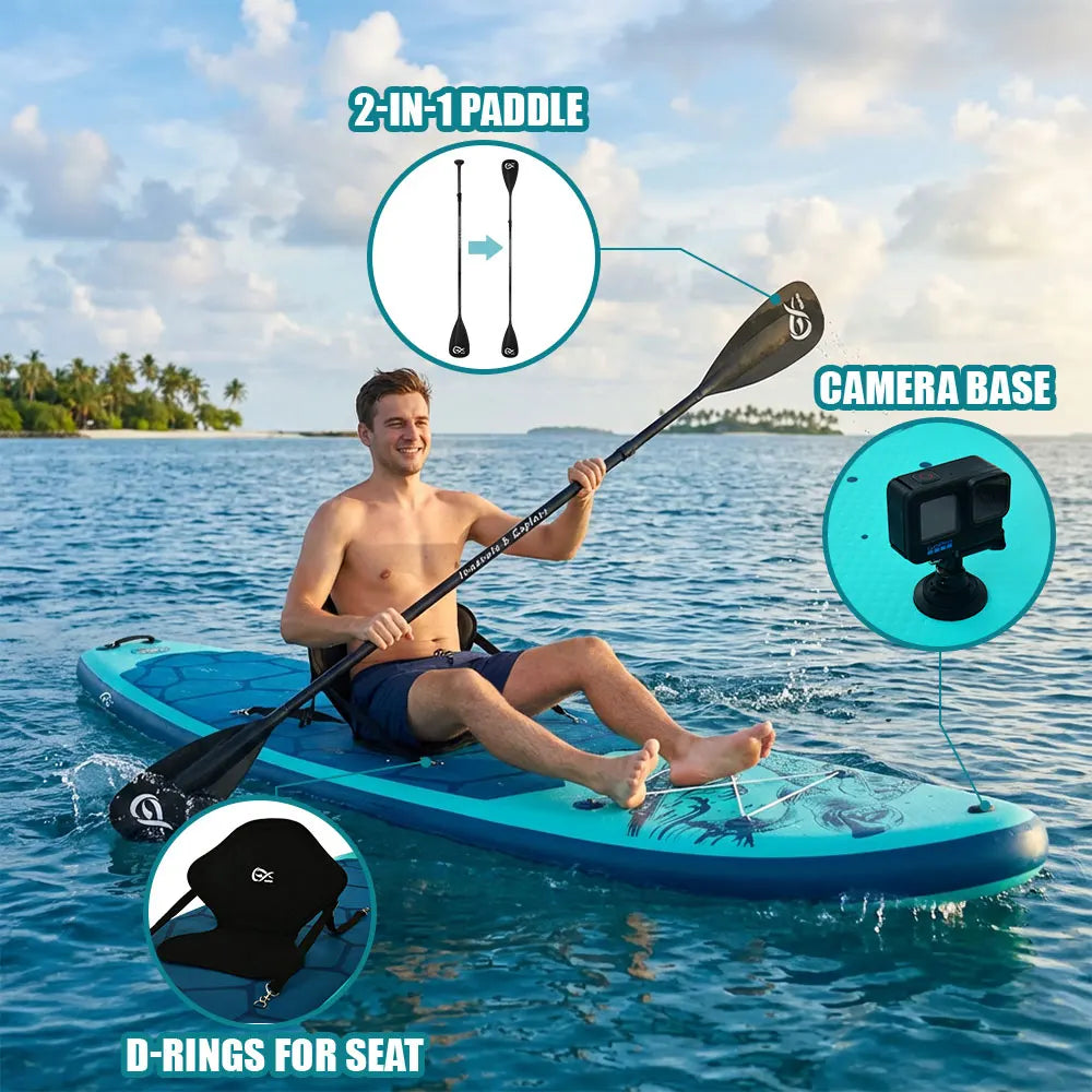 Stand Up Paddle Board Paddleboard Surfboard Surf Sup Board Non-Slip Water Sport ISUP Paddleboard