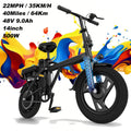 Electric Bike 22MPH 40Miles 14inch All-Terrain E-Bike for Adults