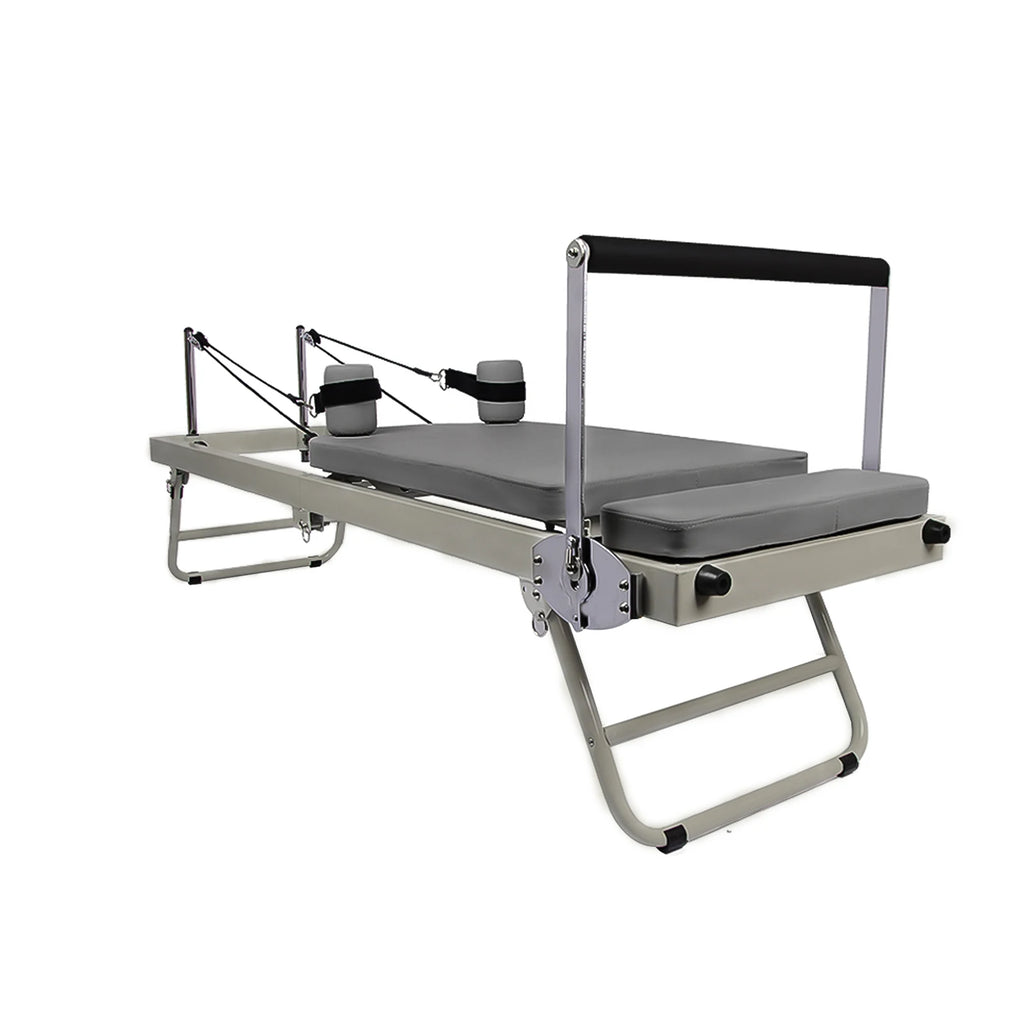 Large Folding Pilates Reformer Equipment Core Yoga Bed Home Fitness Weight Loss Steel ABS Steels Material Pilates Machine