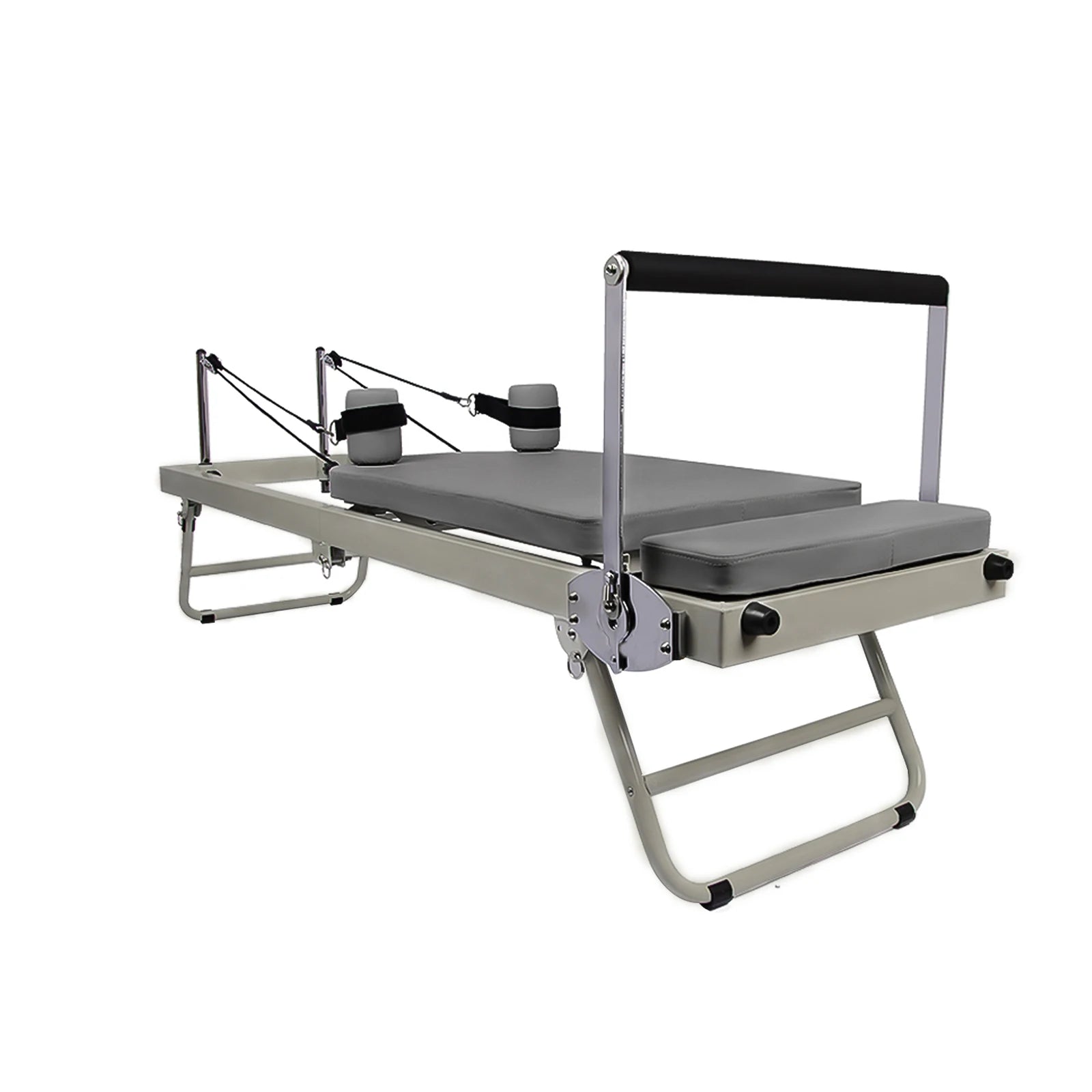 Large Folding Pilates Reformer Equipment Core Yoga Bed Home Fitness Weight Loss Steel ABS Steels Material Pilates Machine