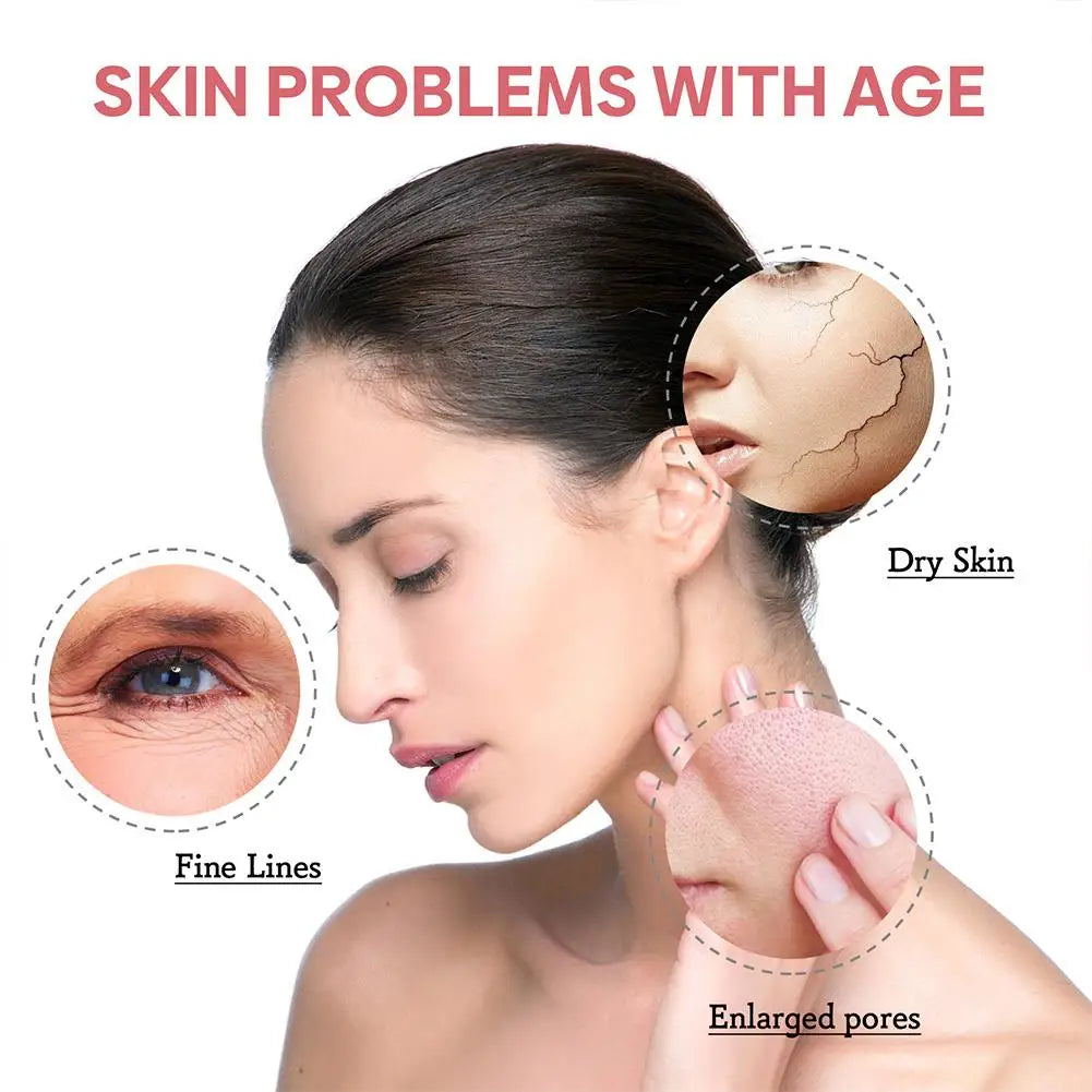 Sérum Facial 5 en 1 con Vitamina C y Ácido Hialurónico, 30 ml