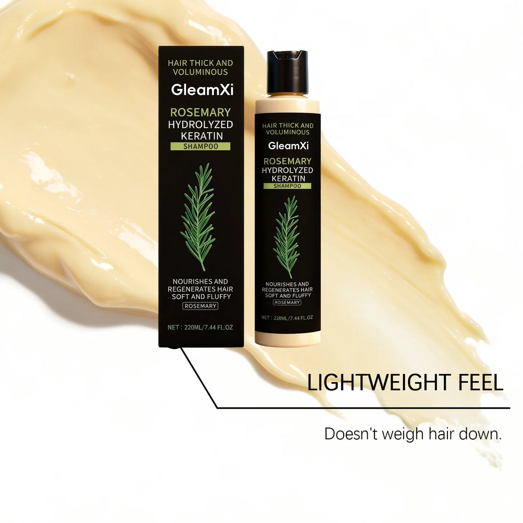 Champú Voluminizador de Romero y Queratina, Nutritivo y Reparador, 220 ml