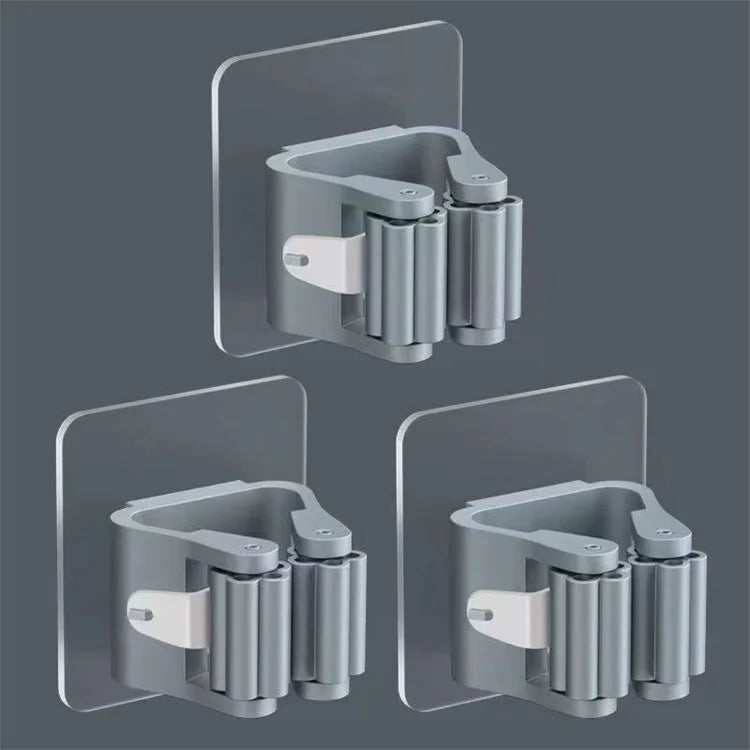 Mop Rack Broom Hanger Hook Kitchen Bathroom Organization Home Organizer Accessories