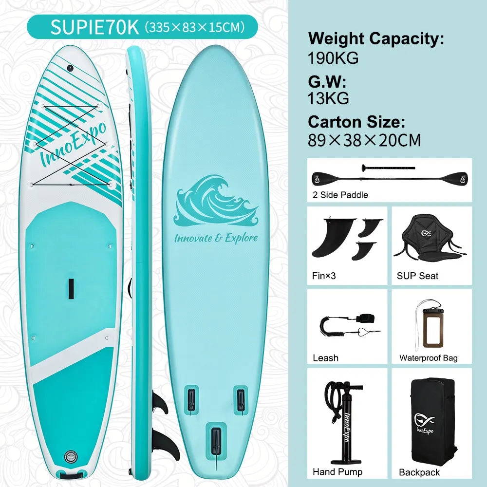 Stand Up Paddle Board Paddleboard Surfboard Surf Sup Board Non-Slip Water Sport ISUP Paddleboard