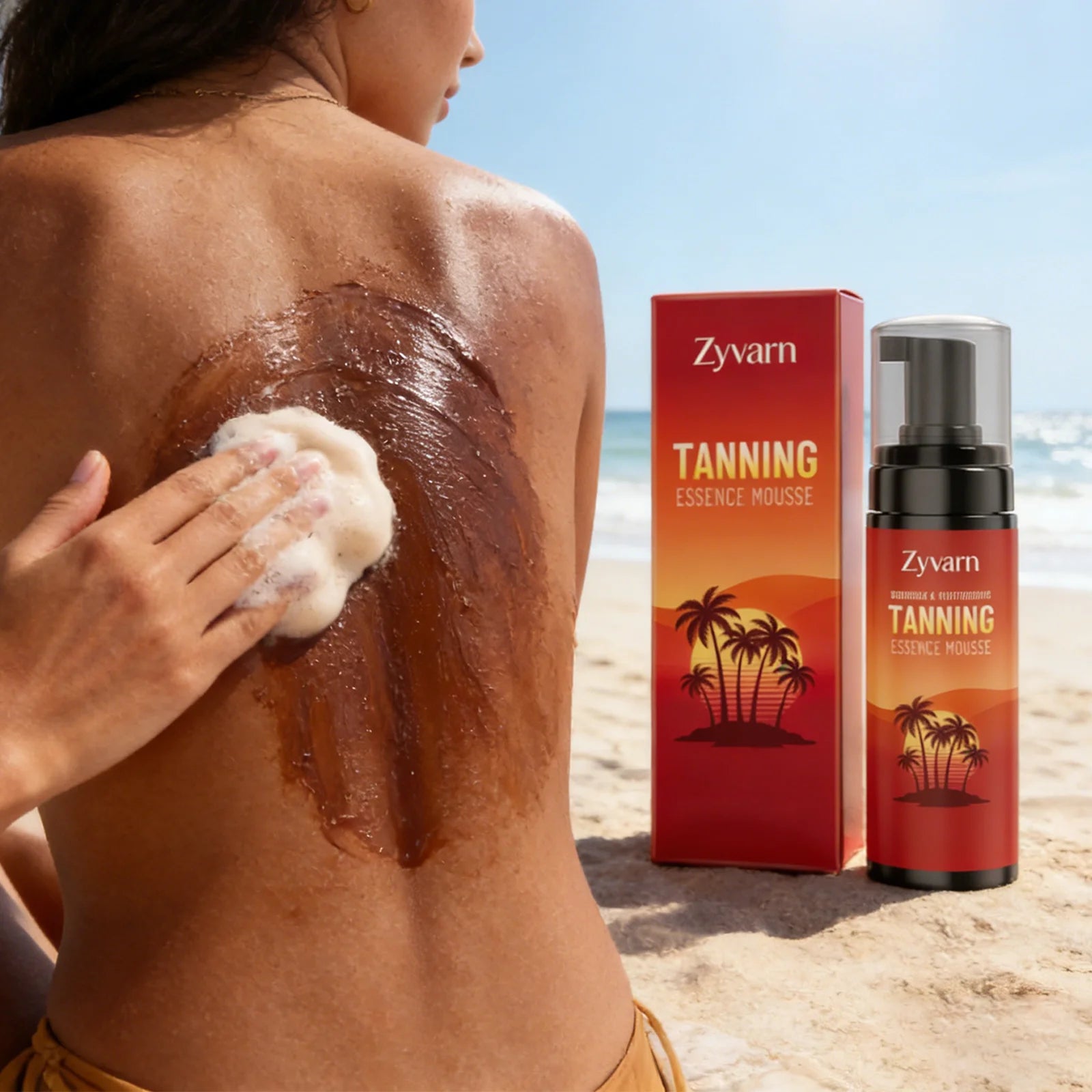 Mousse Natural Glow Sun Kissed Body Care Streak Free Long Lasting Hydrating Streak-Free Soft fluffy Booster 100ml