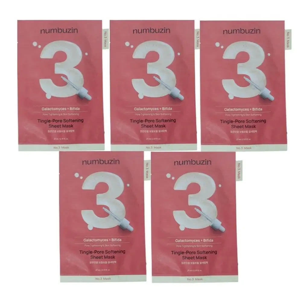 Mask No.1 Active Clear, No.2 Plumping, No.3 Tingle-Pore, No.4 Soothing, No.5 Vitamin C, No.9 Lifting Face Mask