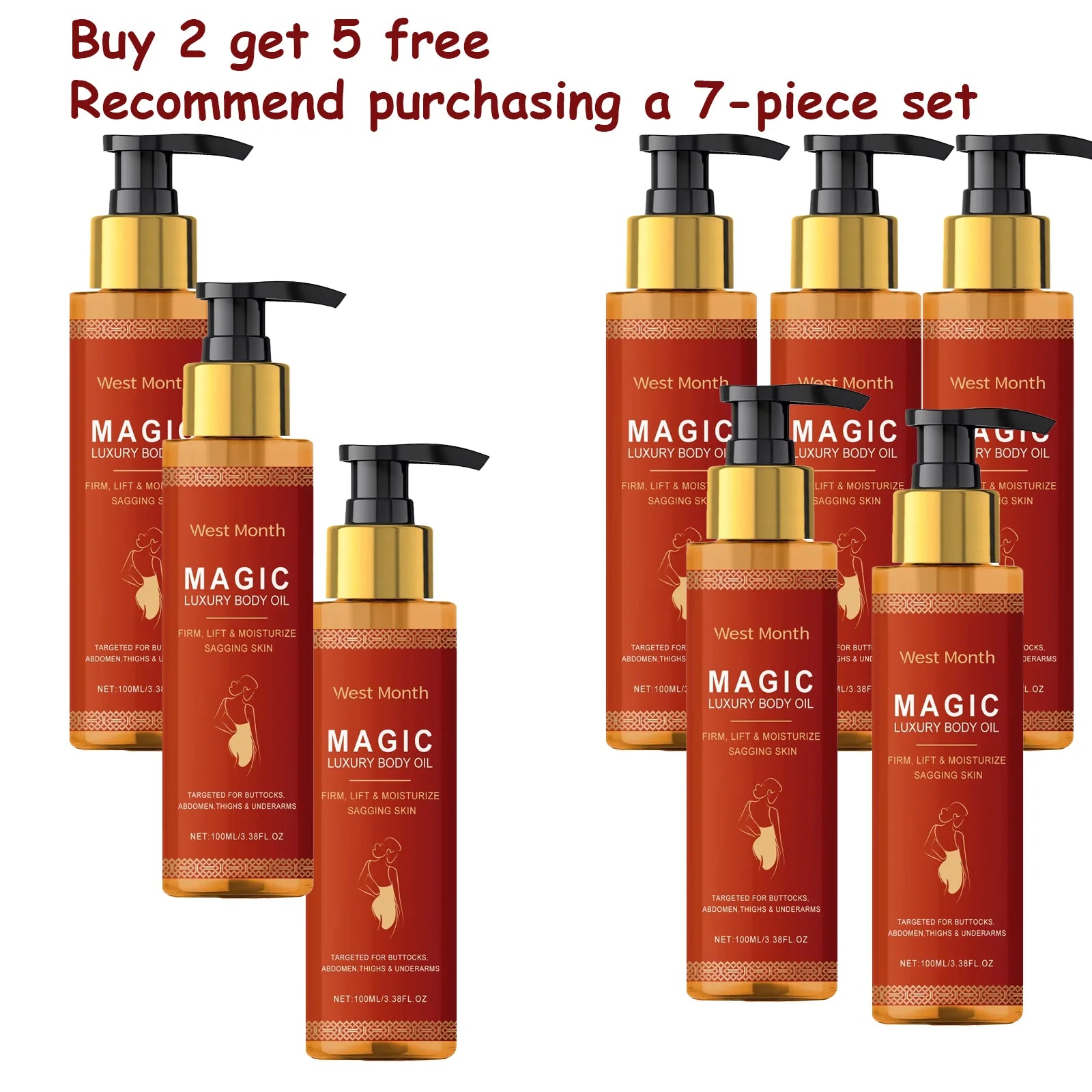 Tightening Moisturizing Oil Daily Care Nourishing Skin Softener for Tightening And Moisturize