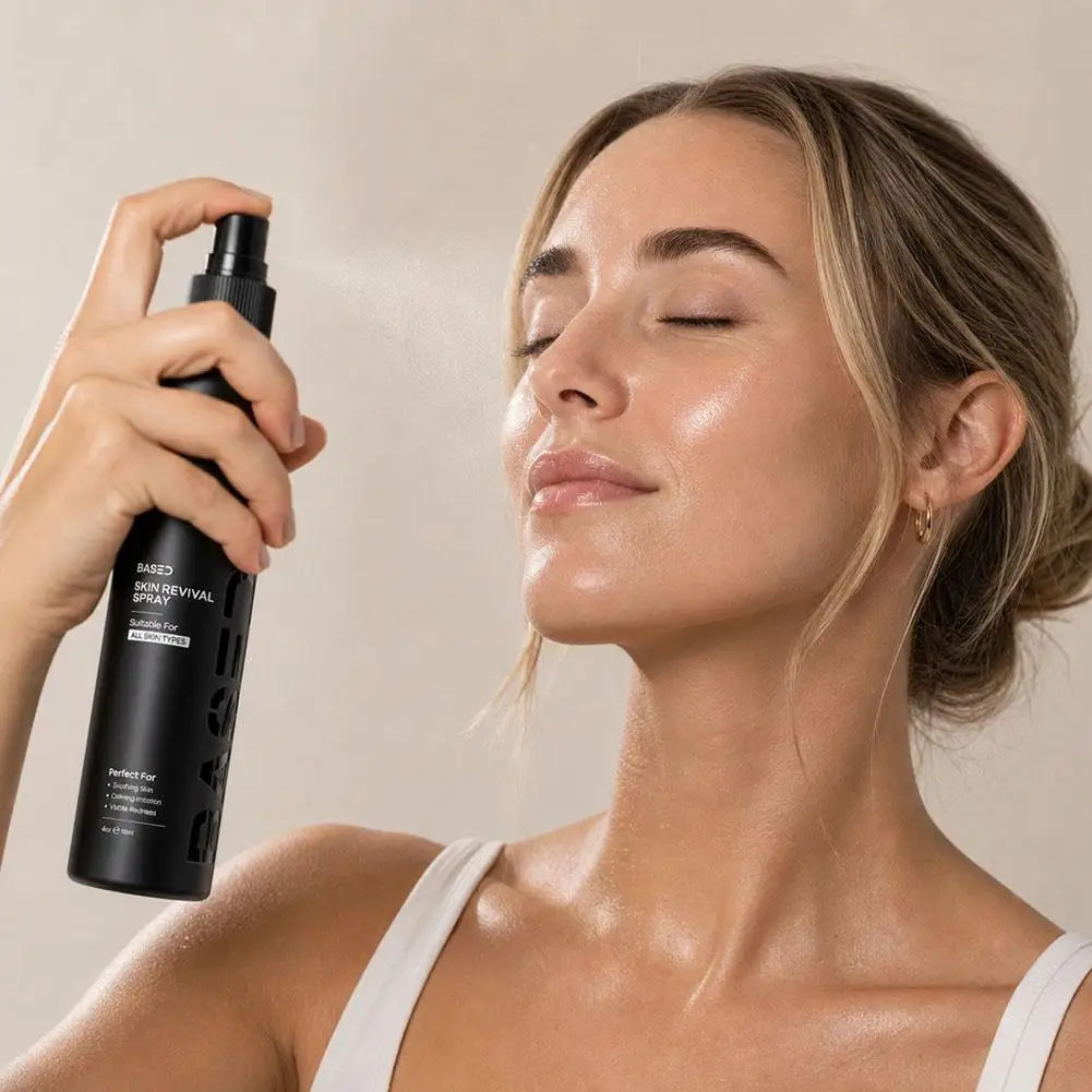 Spray Facial y Acondicionador Capilar sin Aclarado, Hidratación y Control del Encrespamiento