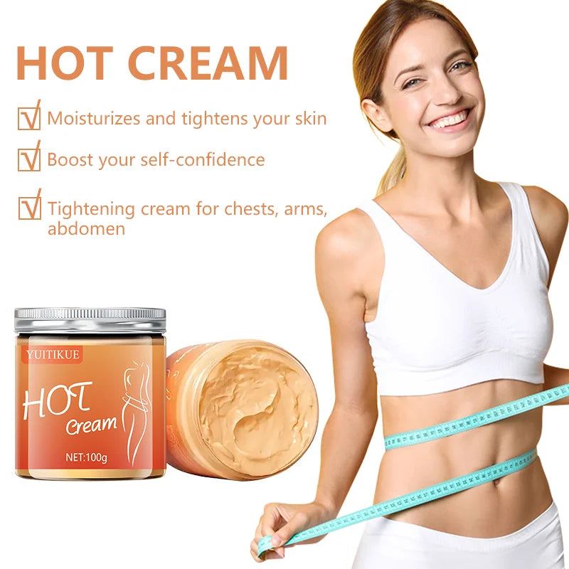 Crema Corporal de Sensación Cálida e Hidratante, 100 g