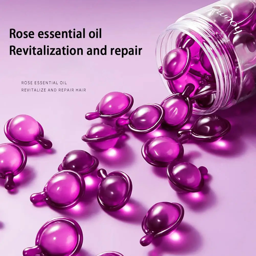 Capsule Rose Fragrance/Argan Oil Repairs Damaged Hair