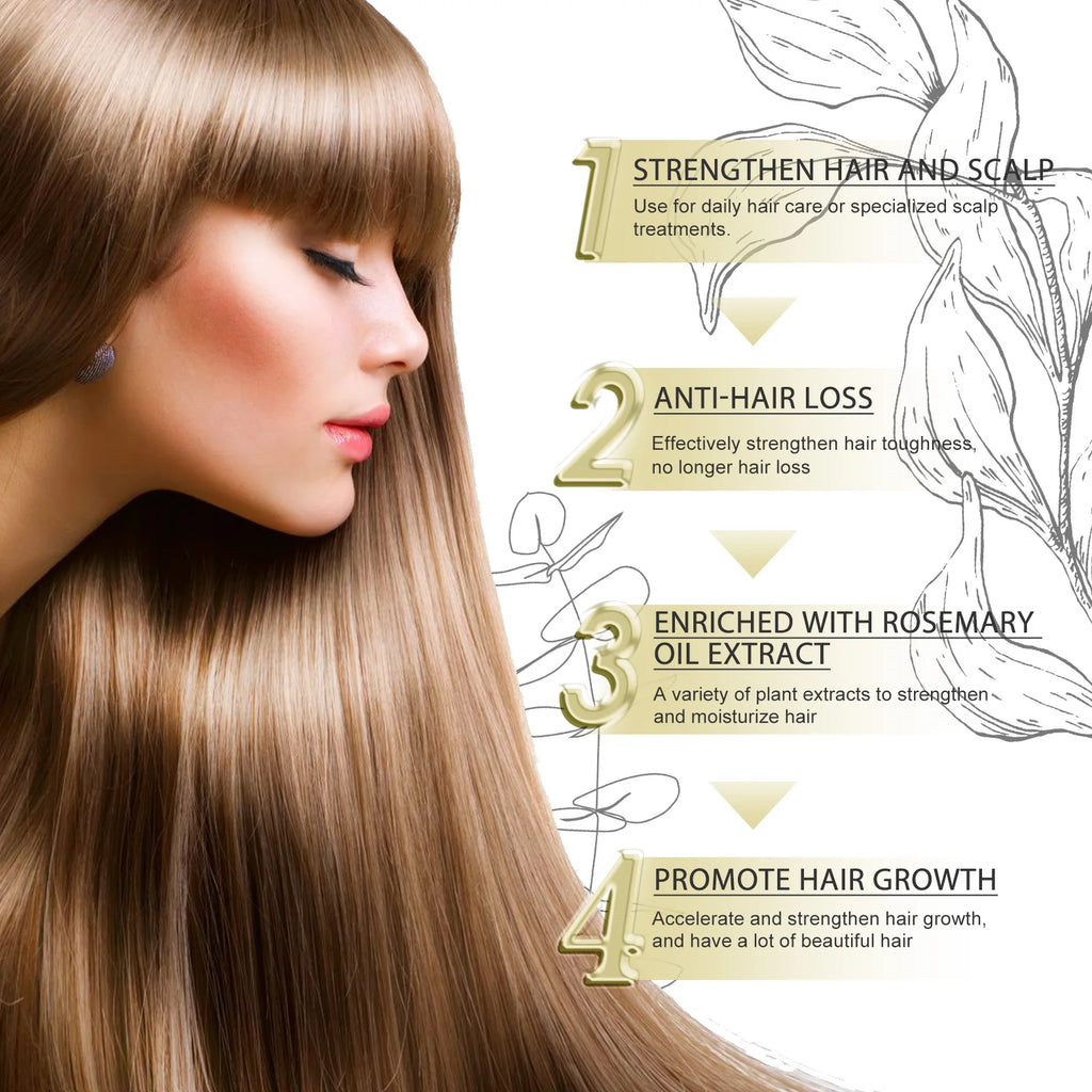 Anti Hair Loss Treatment For Thicker Hair Repairing Dry Damaged Hair Scalp Care With Argan Oil