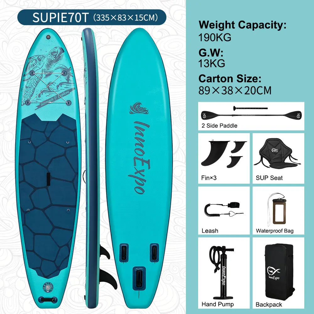 Stand Up Paddle Board Paddleboard Surfboard Surf Sup Board Non-Slip Water Sport ISUP Paddleboard