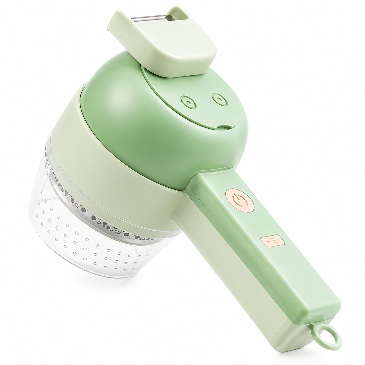 Cortador de Verduras Eléctrico Multifunción 4 en 1